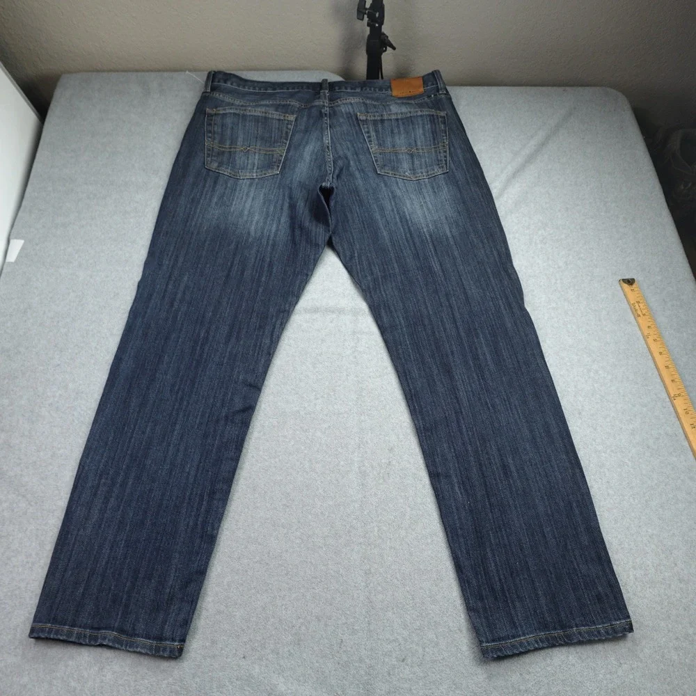 Lucky Brand Jeans Mens 40x32 Blue 221 Original Straight Dark Wash Denim‎